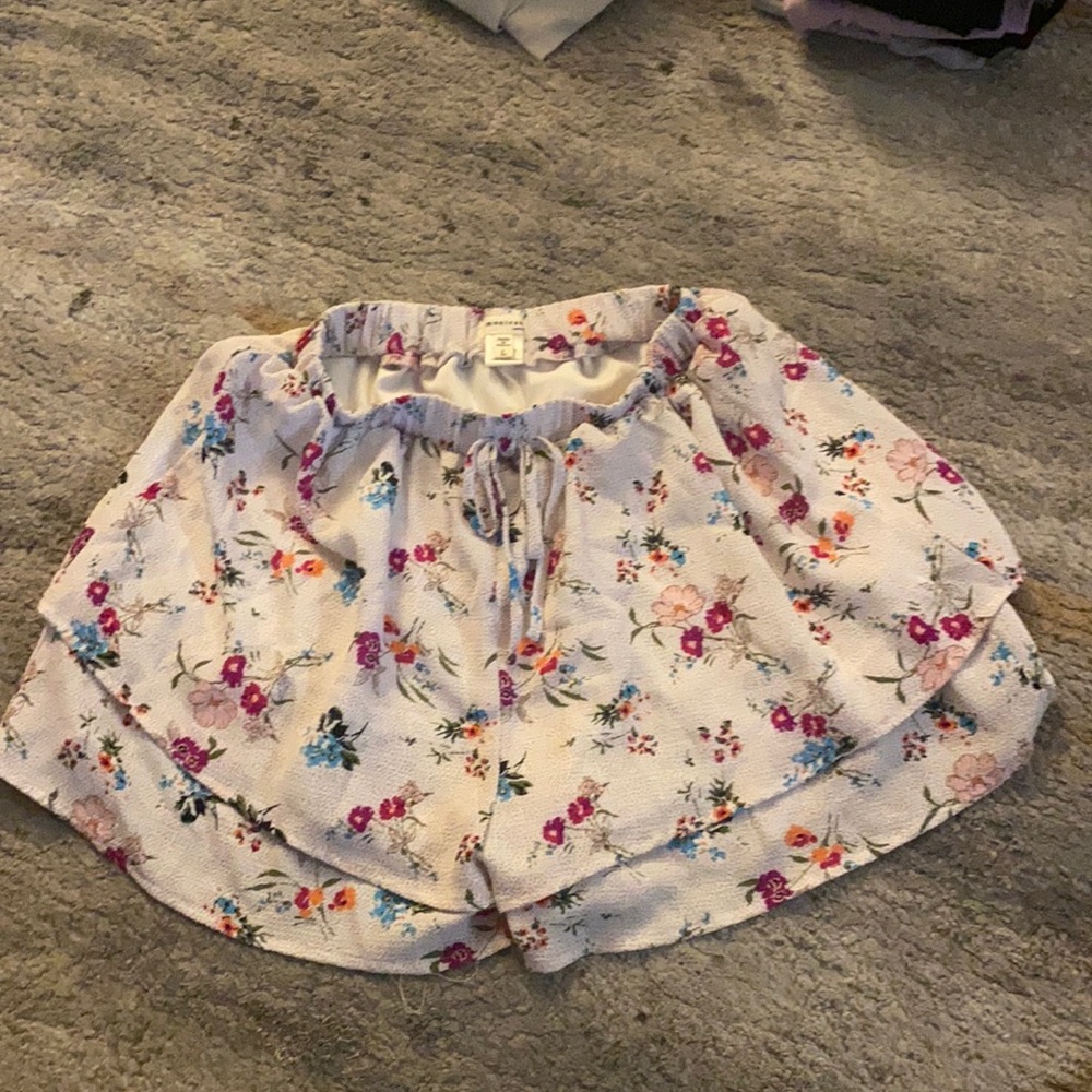 Girls Floral Shorts